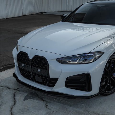 Front Splitter compatible with BMW i4 / 4 Series M-Pack / M440i G26 Grand Coupe 2021+ without ABE TÜV