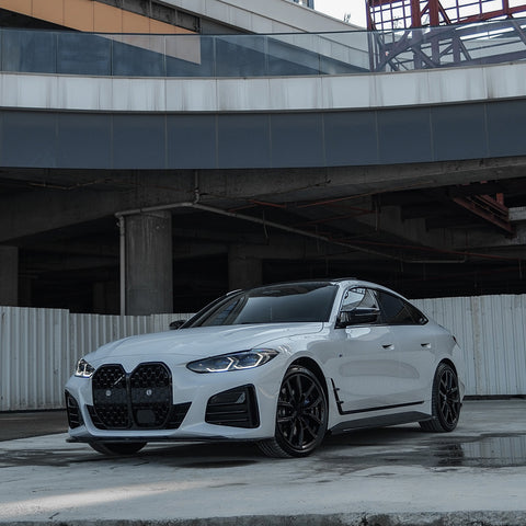 Front Splitter compatible with BMW i4 / 4 Series M-Pack / M440i G26 Grand Coupe 2021+ without ABE TÜV
