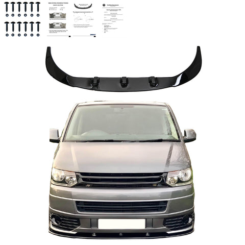 Frontspoiler kompatibel mit VW Transporter T5.1 Sportline 2010-2015 mit ABE TÜV
