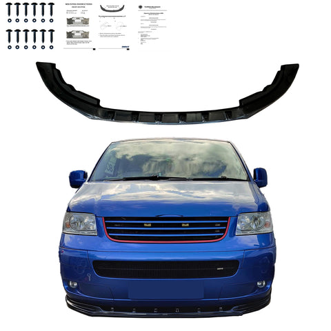 Frontspoiler kompatibel mit VW Transporter T5 2003-2009 mit ABE TÜV