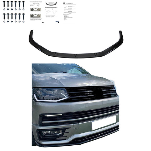 Front Splitter VW Transporter T6 Sportline 2015-2019 with ABE TÜV