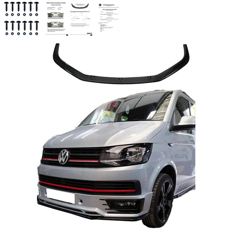 Front Splitter VW Transporter T6 Sportline 2015-2019 with ABE TÜV