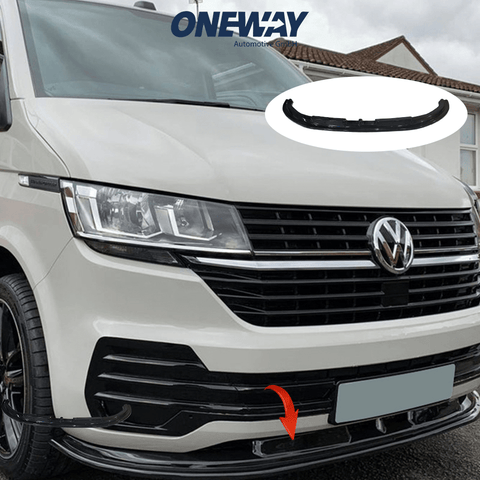 VW VOLKSWAGEN Transporter T6.1 2019-2021 Front Splitter - ONEWAY Automotive GmbH