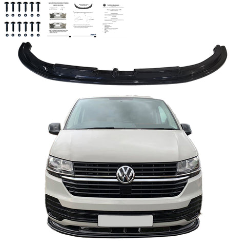 Front Splitter VW Transporter T6.1 2019-2024 with ABE TÜV