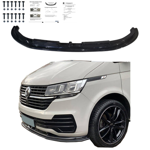 Front Splitter VW Transporter T6.1 2019-2024 with ABE TÜV