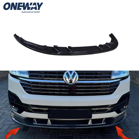 VW VOLKSWAGEN Transporter T6.1 2019-2021 Front Splitter Version 2 - ONEWAY Automotive GmbH