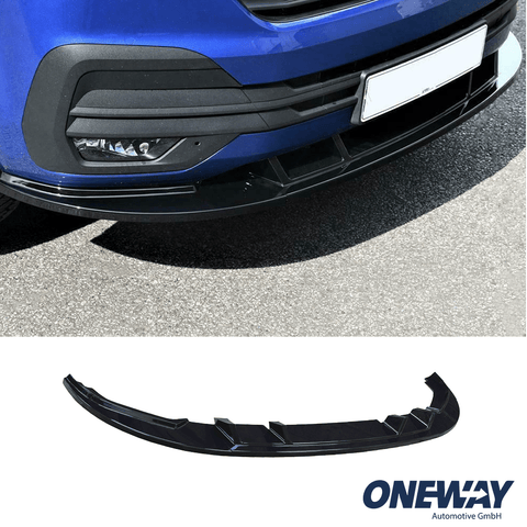 VW VOLKSWAGEN Transporter T6.1 2019-2021 Front Splitter Version 2 - ONEWAY Automotive GmbH