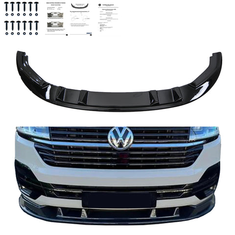 Front Splitter VW Transporter T6.1 2019-2024 v2 with ABE TÜV