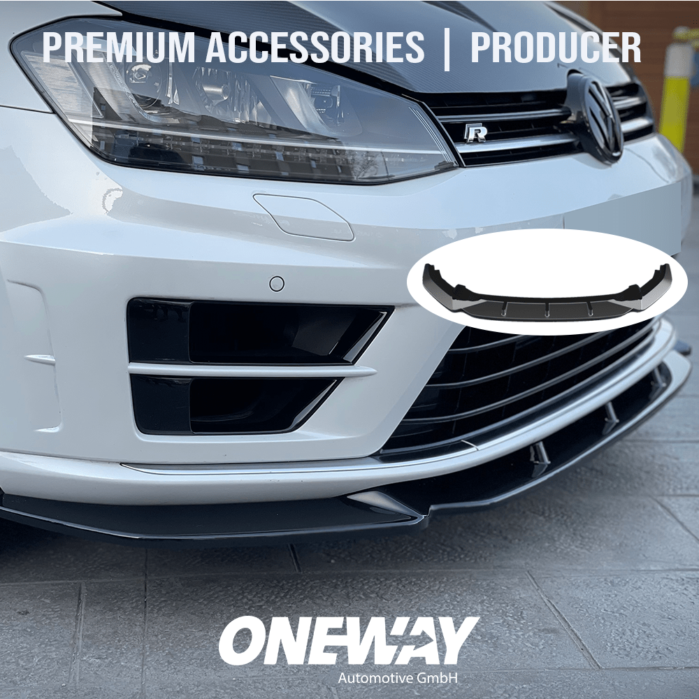 VW VOLKSWAGEN Golf MK 7 R 2013-2016 Front Splitter - ONEWAY Automotive GmbH