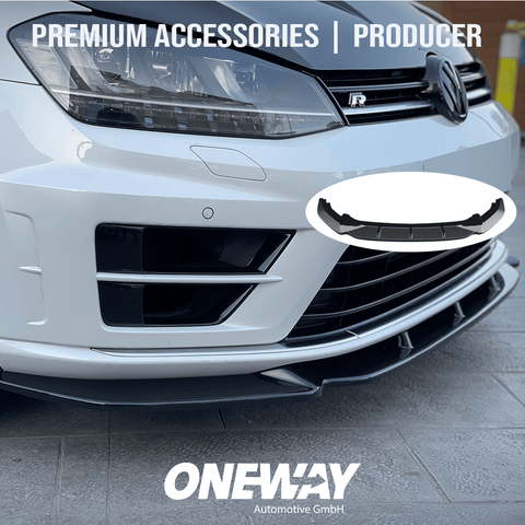 VW VOLKSWAGEN Golf MK 7 R 2013-2016 Front Splitter - ONEWAY Automotive GmbH