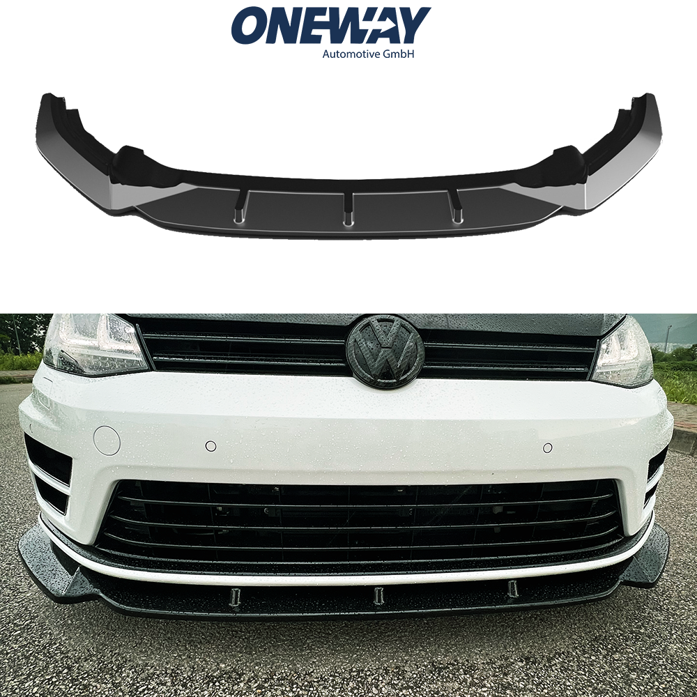 VW VOLKSWAGEN Golf MK 7 R 2013-2016 Front Splitter - ONEWAY Automotive GmbH