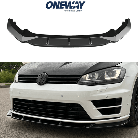 VW VOLKSWAGEN Golf MK 7 R 2013-2016 Front Splitter - ONEWAY Automotive GmbH