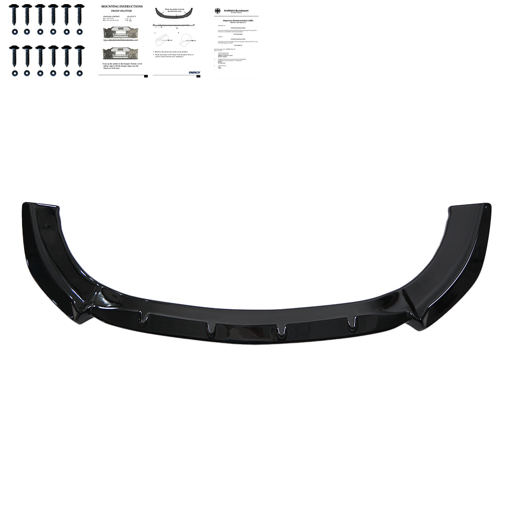 Front Splitter MERCEDES V Class W447 Facelift AMG-Line 2019+ with ABE TÜV - ONEWAY Automotive GmbH