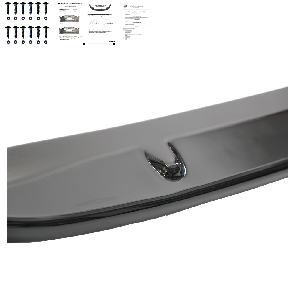 Front Splitter MERCEDES V Class W447 Facelift AMG-Line 2019+ with ABE TÜV - ONEWAY Automotive GmbH