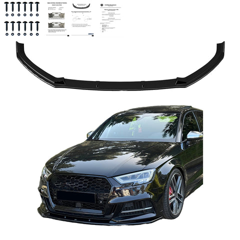 Frontspoiler kompatibel mit AUDI S3 Limousine 8V 2016-2020 mit ABE TÜV