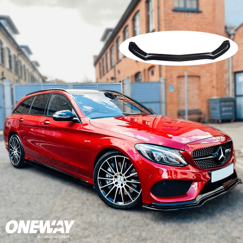 MERCEDES C Class W205 C43 AMG Sedan-Estate 2016-2018 Front Splitter - ONEWAY Automotive GmbH