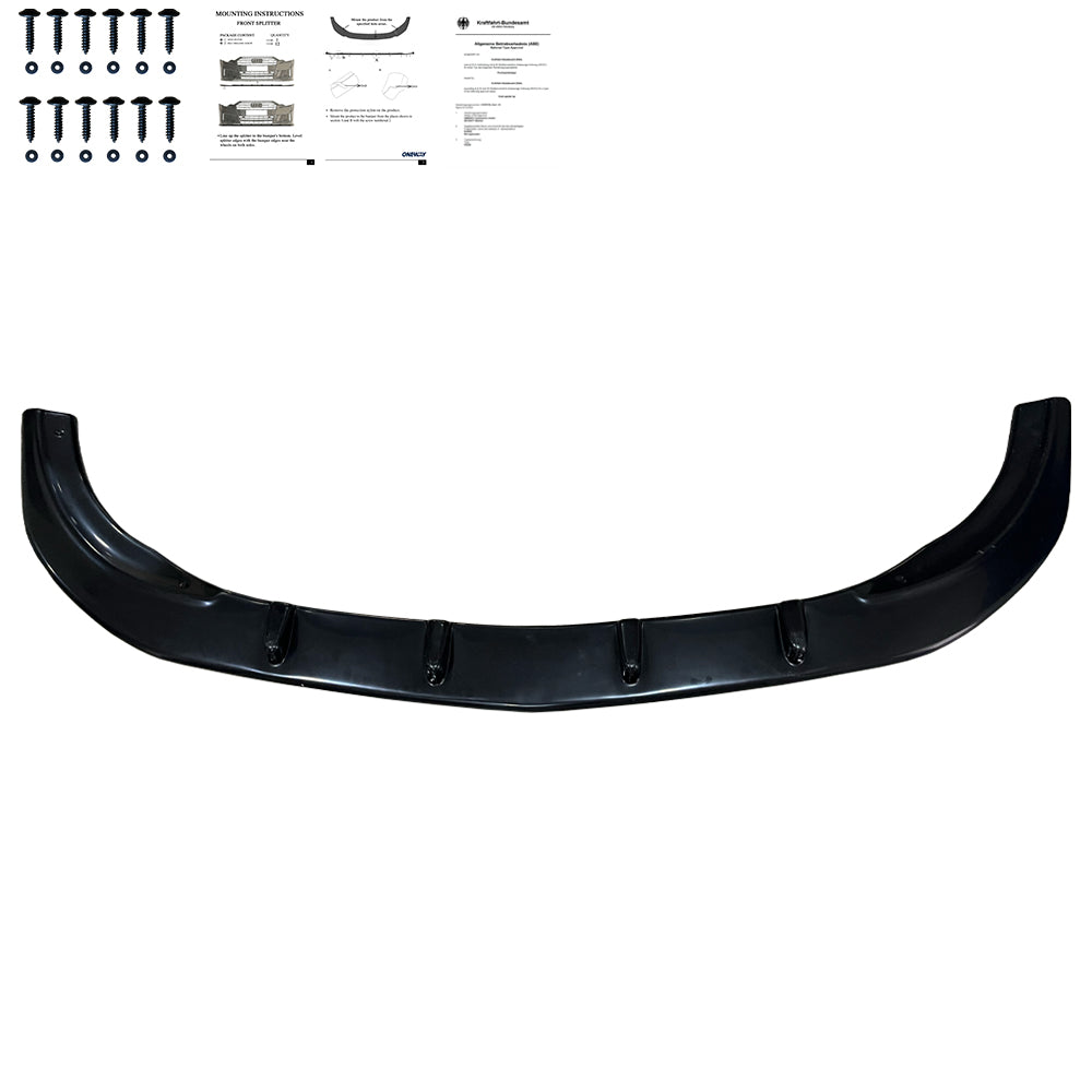 Front Splitter MERCEDES V Class W447 2014-2019 with ABE TÜV - ONEWAY Automotive GmbH