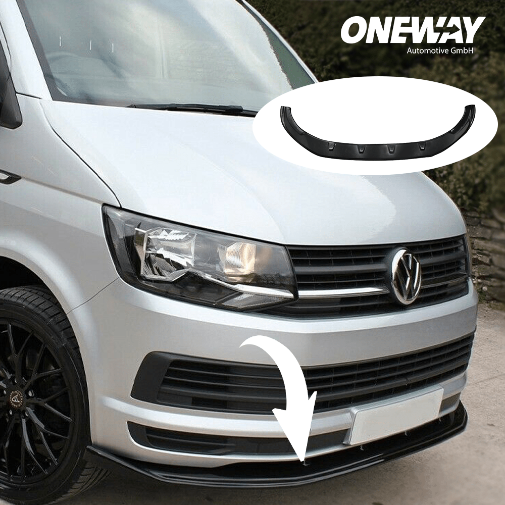 VW VOLKSWAGEN Transporter T6 2015-2019 Front Splitter - ONEWAY Automotive GmbH