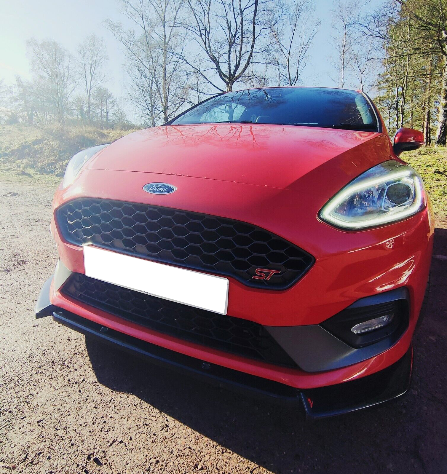 Front Splitter Ford Fiesta Mk8 (2017-2021)