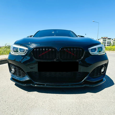 Frontspoiler kompatibel mit BMW 1er F20-F21 M-Power Facelift 2015-2019 mit ABE TÜV
