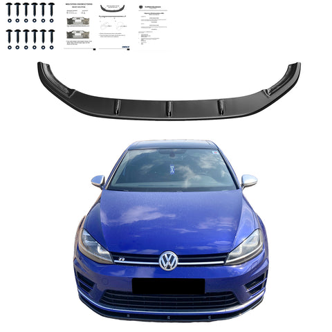 Frontspoiler VW Golf MK 7 R / R Line 2013-2016 Version 2 mit ABE TÜV