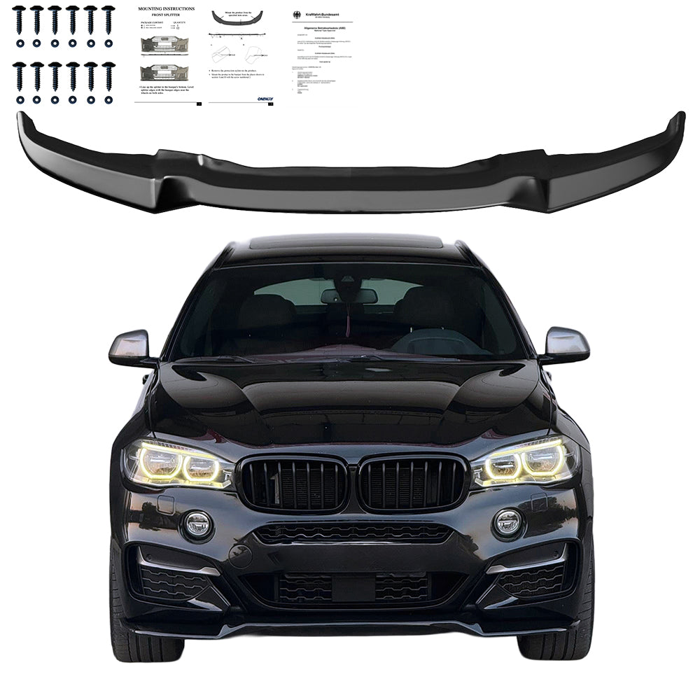 Front Splitter BMW X6
