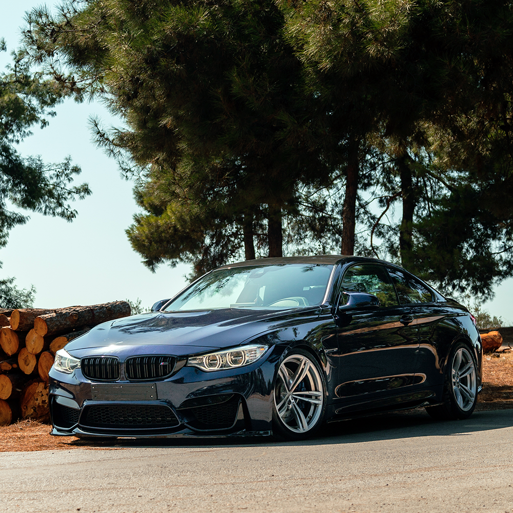Front Splitter compatible with BMW M3 F80 / M4 F82 2014-2021 with ABE TÜV