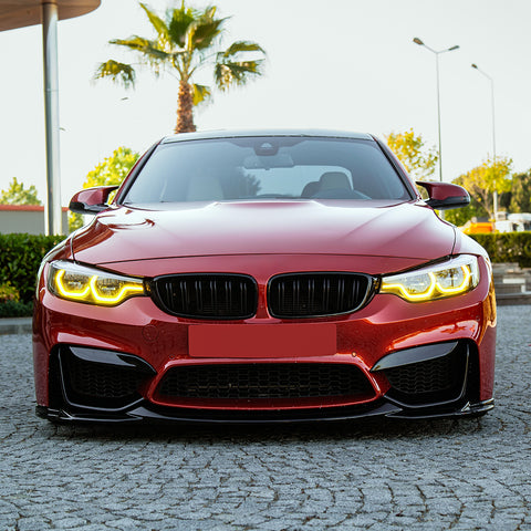 Front Splitter compatible with BMW M3 F80 / M4 F82 2014-2021 with ABE TÜV
