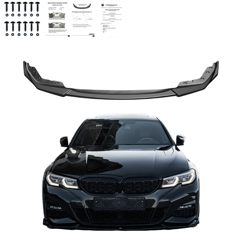 Frontspoiler kompatibel mit BMW 3er G20-G21 M-Paket 2018-2022 mit ABE TÜV
