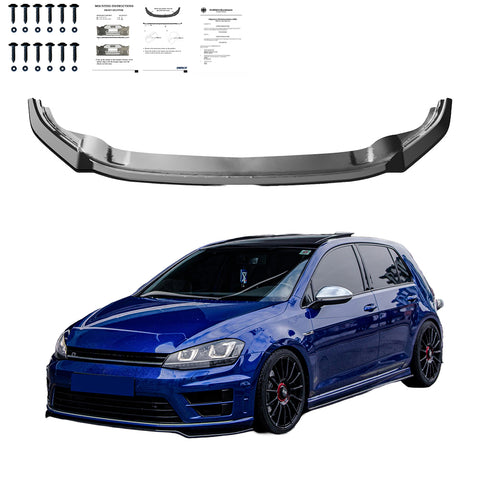 Frontspoiler kompatibel mit VW Golf MK 7 R / R Line 2013-2016 mit ABE TÜV
