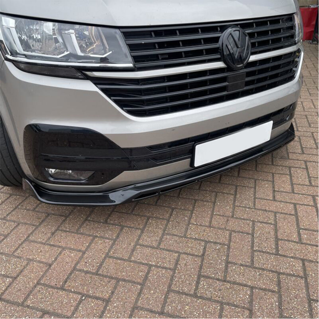 VW VOLKSWAGEN Transporter T6.1 2019-2021 Front Splitter Version 3 (2 Pcs) - ONEWAY Automotive GmbH