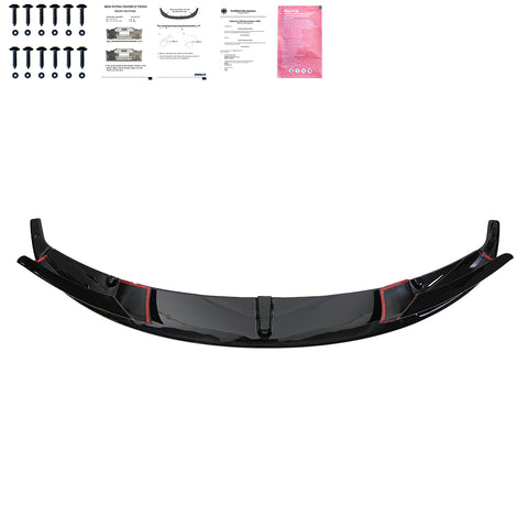 Frontspoiler BMW 3er F30 M-Paket 2012-2019 mit Flaps mit ABE TÜV