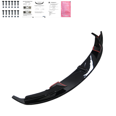 Frontspoiler BMW 3er F30 M-Paket 2012-2019 mit Flaps mit ABE TÜV