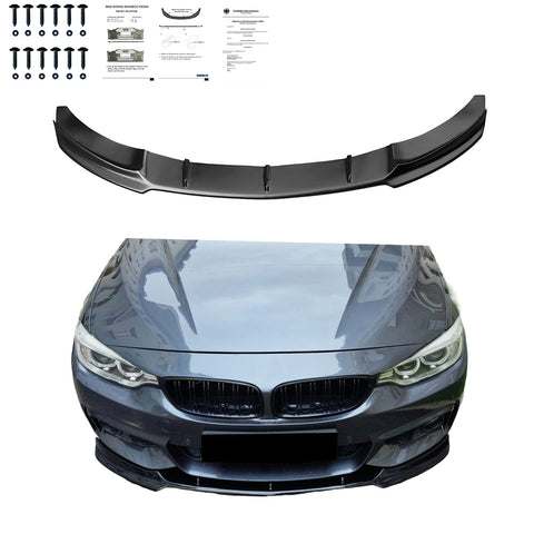 Front Splitter BMW 4 Series F32/F33/F36 M-Pack 2013-2019 with ABE TÜV