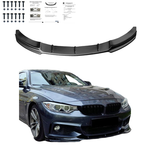 Front Splitter BMW 4 Series F32/F33/F36 M-Pack 2013-2019 with ABE TÜV