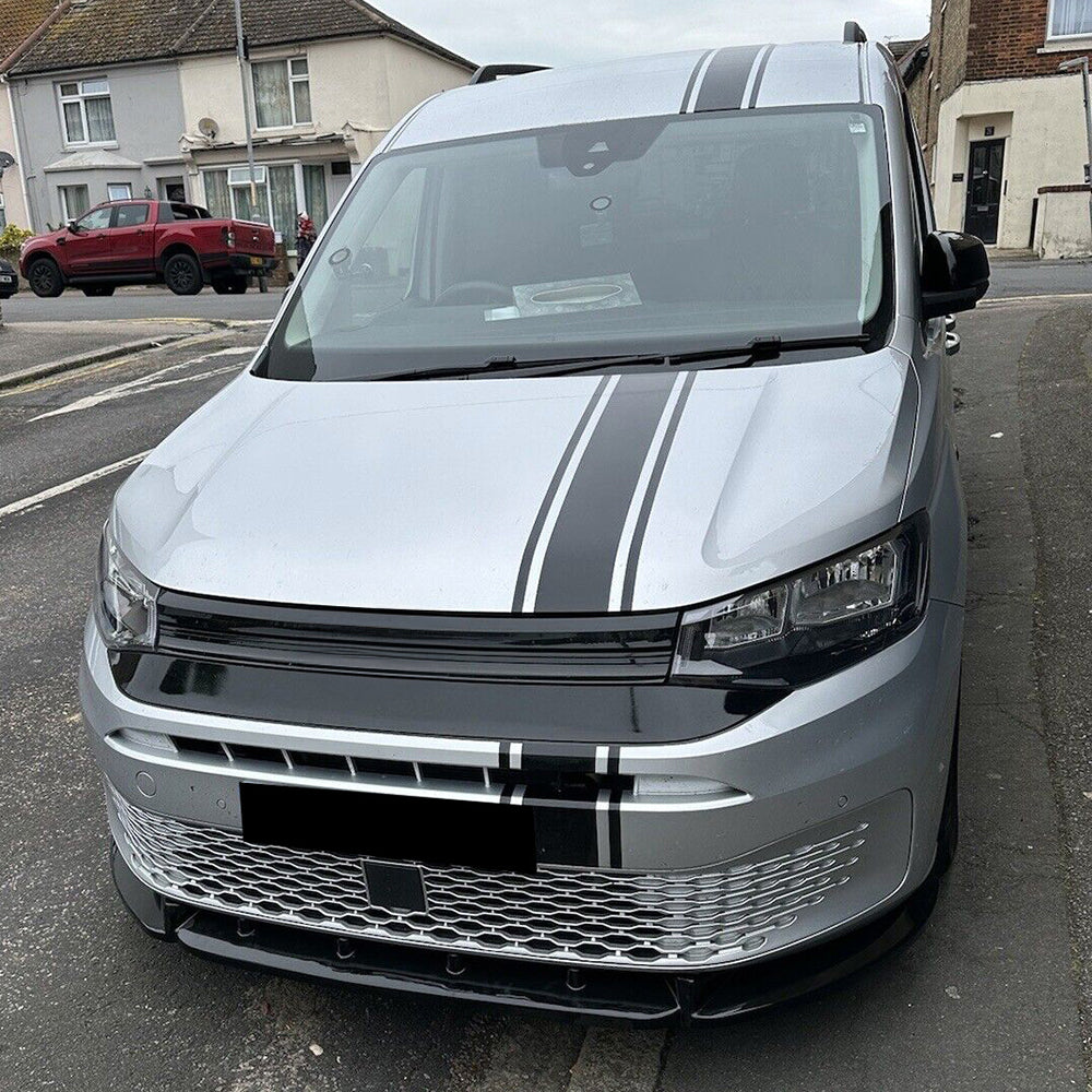 Front Splitter compatible with VW Caddy MK5 2021+ with ABE TÜV