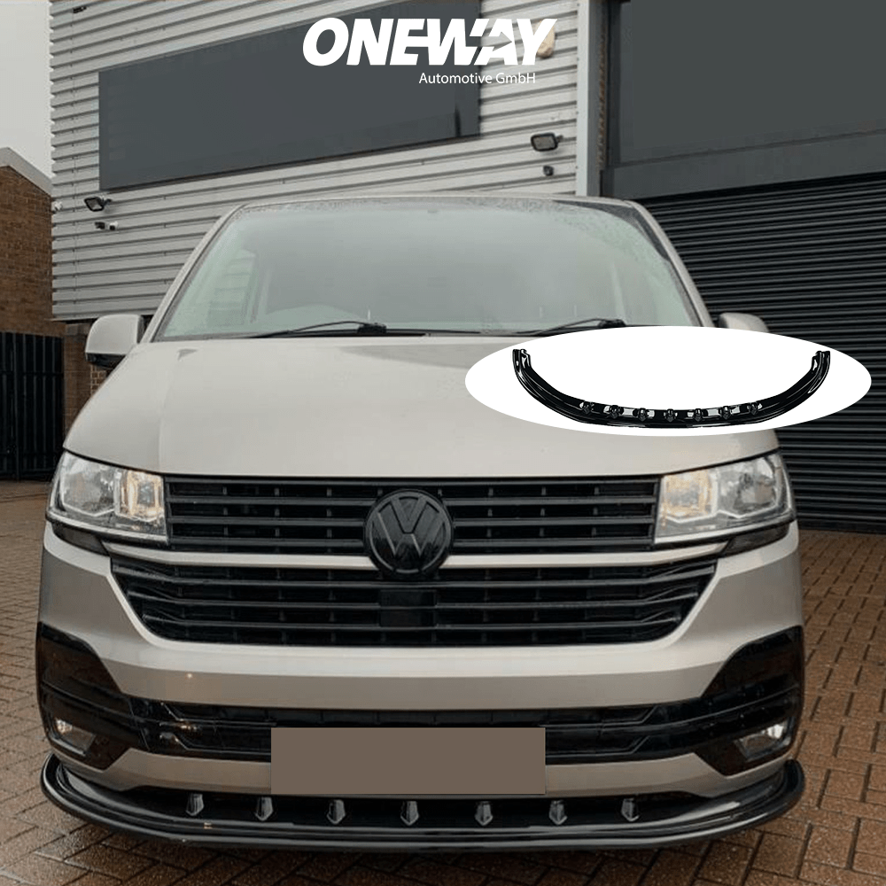 VW VOLKSWAGEN Transporter T6.1 2019-2021 Front Splitter Version 4 - ONEWAY Automotive GmbH