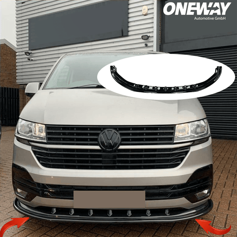 VW VOLKSWAGEN Transporter T6.1 2019-2021 Front Splitter Version 4 - ONEWAY Automotive GmbH