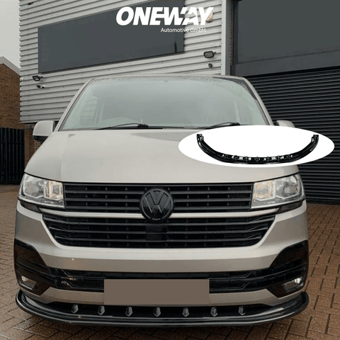 VW VOLKSWAGEN Transporter T6.1 2019-2021 Front Splitter Version 4 - ONEWAY Automotive GmbH