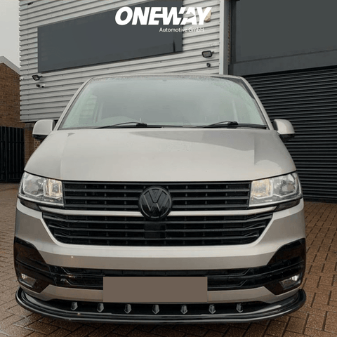 VW VOLKSWAGEN Transporter T6.1 2019-2021 Front Splitter Version 4 - ONEWAY Automotive GmbH