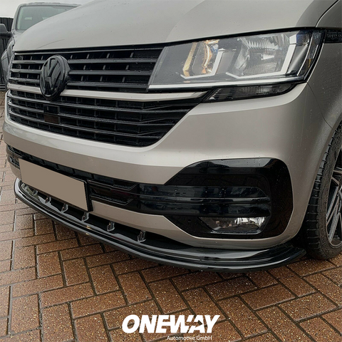 VW VOLKSWAGEN Transporter T6.1 2019-2021 Front Splitter Version 4 - ONEWAY Automotive GmbH