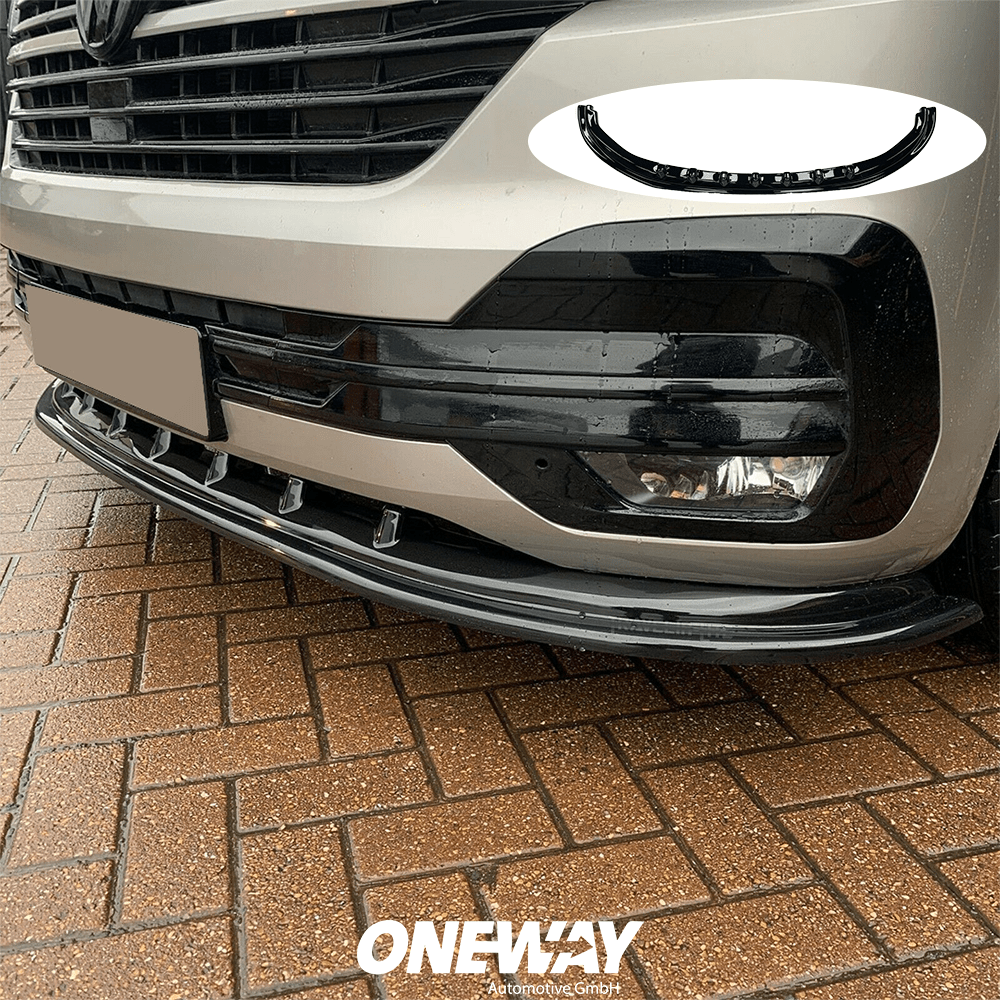 VW VOLKSWAGEN Transporter T6.1 2019-2021 Front Splitter Version 4 - ONEWAY Automotive GmbH