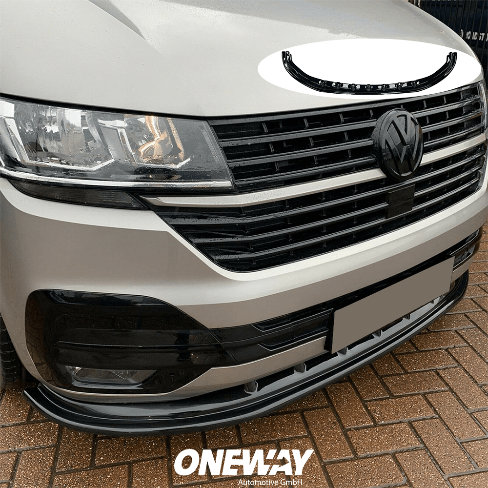 VW VOLKSWAGEN Transporter T6.1 2019-2021 Front Splitter Version 4 - ONEWAY Automotive GmbH