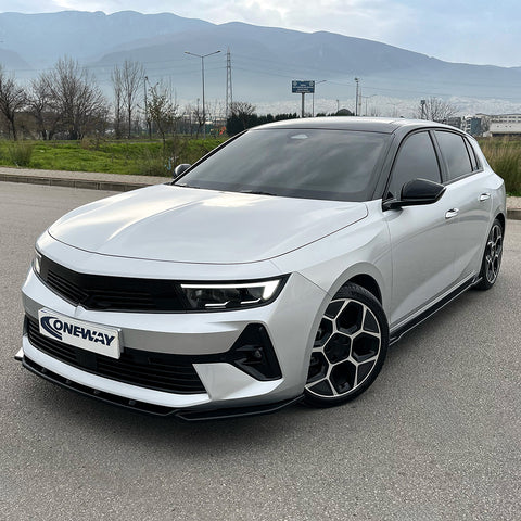 Splitter Delantero Compatible con OPEL Astra L 2020+ con ABE TÜV