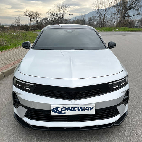 Splitter Delantero Compatible con OPEL Astra L 2020+ con ABE TÜV