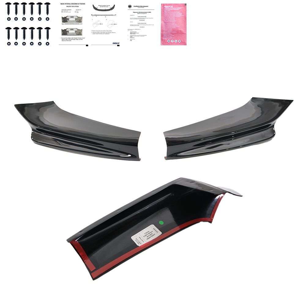 Front Flaps BMW 5 Series F10/F11 M-Pack 2011-2016 with ABE TÜV