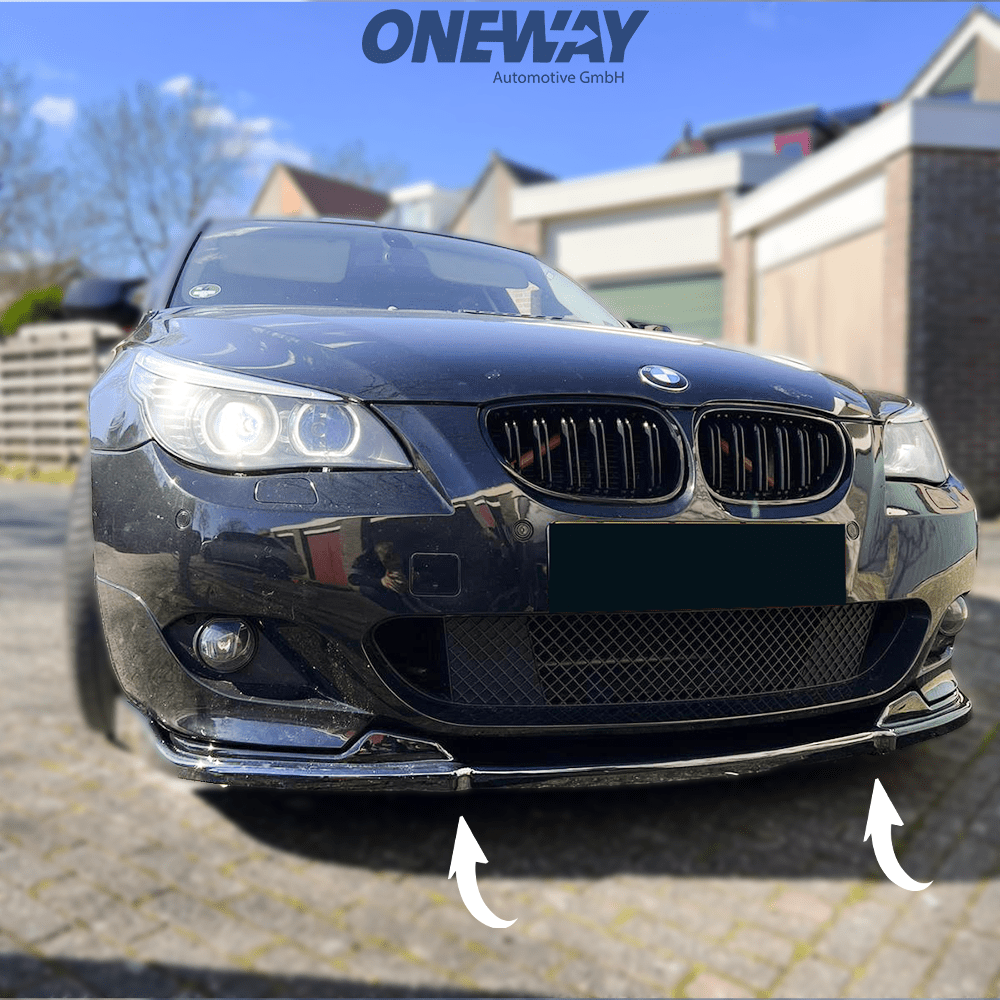 BMW 5 Series E60 E61 M-Pack 2003-2010 Front Splitter - ONEWAY Automotive GmbH