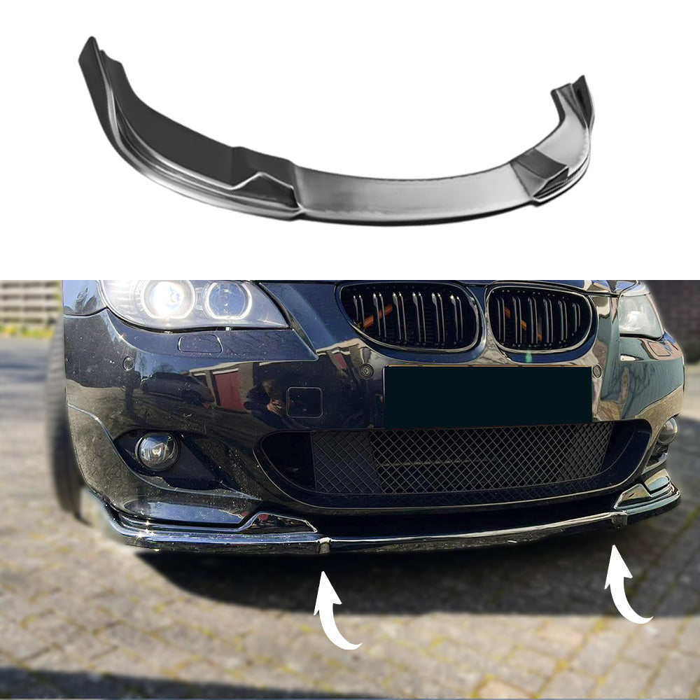 Front Splitter compatible with BMW 5 Series E60 E61 M-Pack 2003-2010 with ABE TÜV - ONEWAY Automotive GmbH