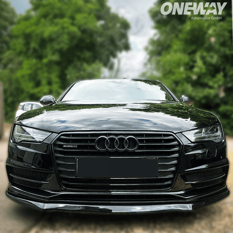 AUDI S7 / A7 S-Line C7 FL 2014 to 2017 Front Splitter - ONEWAY Automotive GmbH