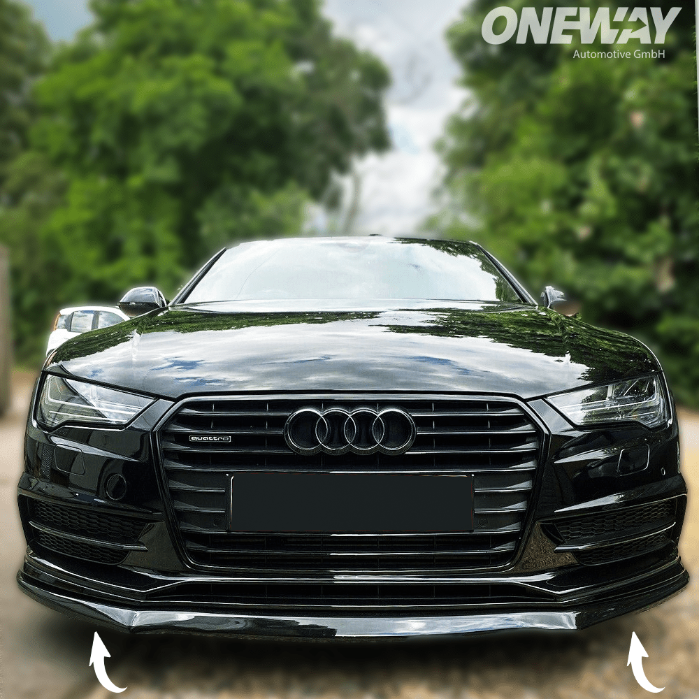 AUDI S7 / A7 S-Line C7 FL 2014 to 2017 Front Splitter - ONEWAY Automotive GmbH